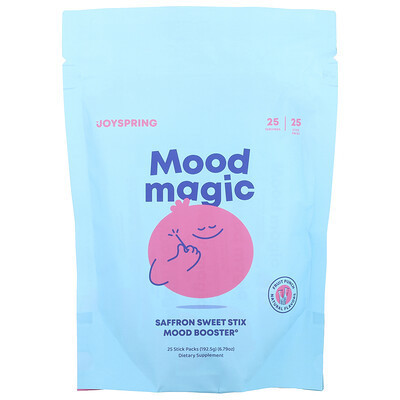 JoySpring, Mood Magic, Fruit Punch, 25 Stick Packs, 7.7 g Each | iHerb