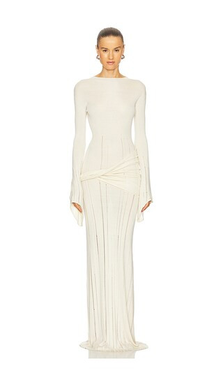 Hima Dress in Off White | Revolve Clothing (Global)