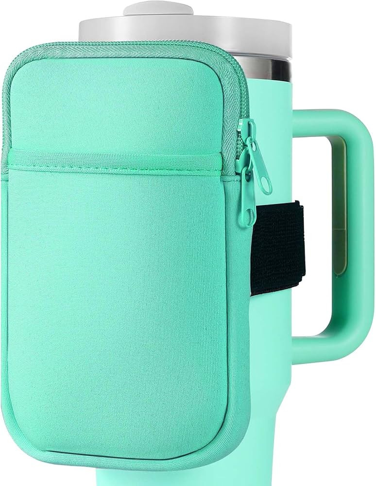 Water Bottle Pouch for Stanley Cup 40/30oz, Tumbler Pouch for Stanley Cup Accessories, Upgraded L... | Amazon (US)