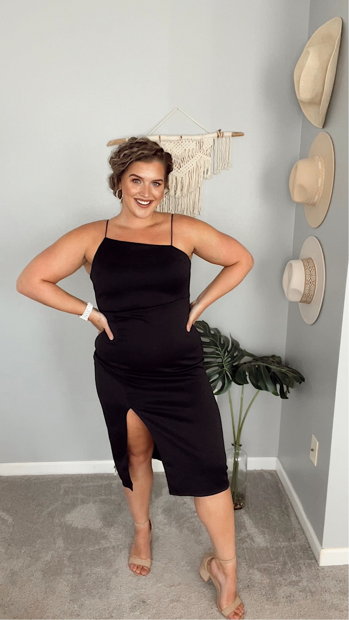 Fall Wedding Guest Dress 💒👗🍂
Asymmetrical little black dress // Size L
#fallfashion #fallstyle #weddingguestdress #dresses #mididress #blackdress #littleblackdress #midsizeoutfits #curvyfashion #affordablefashion #nudeheels #shapewear #datenightoutfit #OOTN

#LTKSeasonal #LTKunder50 #LTKcurves