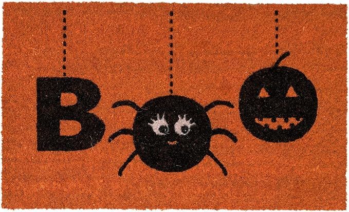 NINAMAR Door Mat Halloween Boo - Natural Coir - 29.5 x 17.5 inch | Amazon (US)