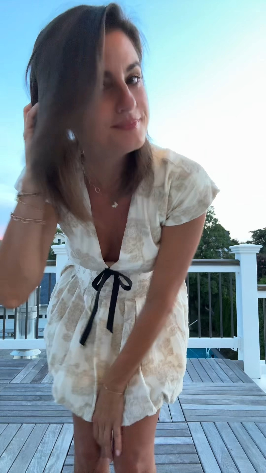 Dress for sushi dinner ootd
