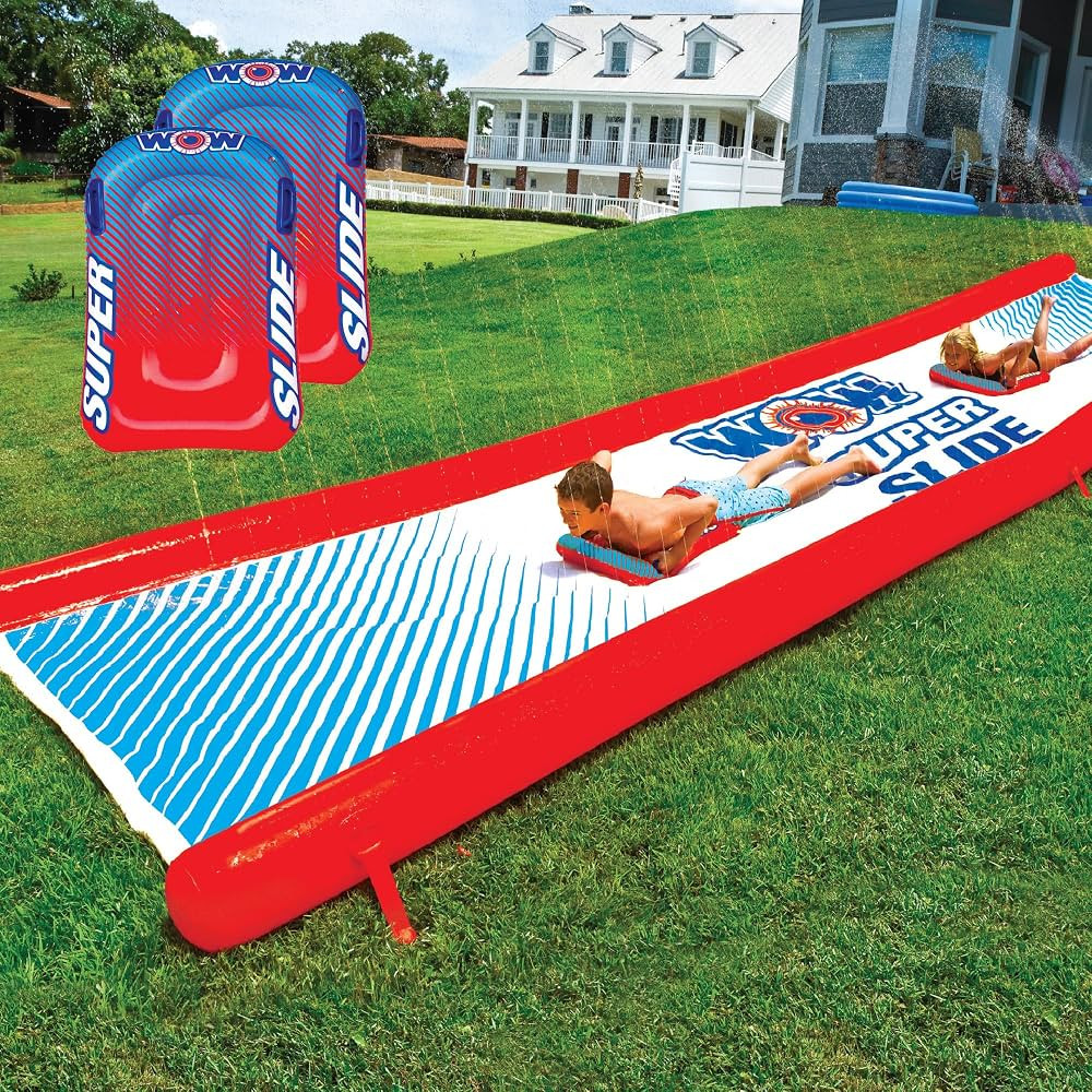 Wow Sports - Super Slide - Giant Inflatable Backyard Slide - Slip n Slide Fun for Adults & Childr... | Amazon (US)