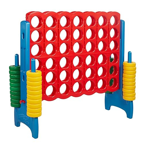 ECR4Kids Jumbo 4-To-Score, Giant Game, Assorted | Amazon (US)
