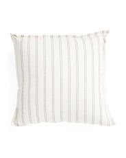 22x22 Twill Stripe Pillow | Home | T.J.Maxx | TJ Maxx