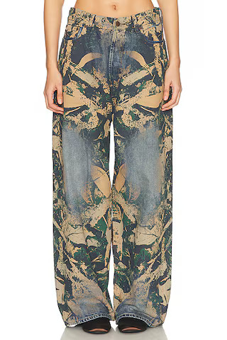 2023 Mossy Oak Super Wide Leg Jeans | FWRD 