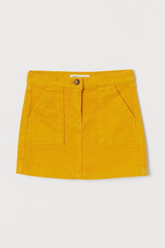Corduroy Skirt | H&M (US + CA)
