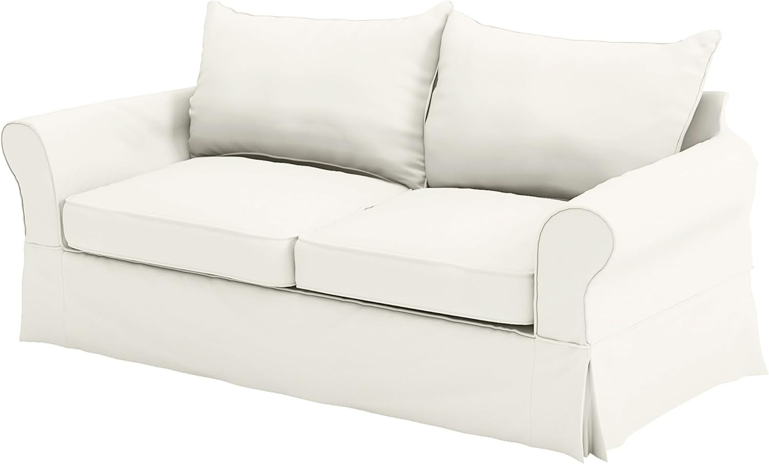The Cotton Sofa Cover (Width: 81”~ 85”, Not 92” !) Fits Pottery Barn PB Comfort Roll ARM So... | Amazon (US)