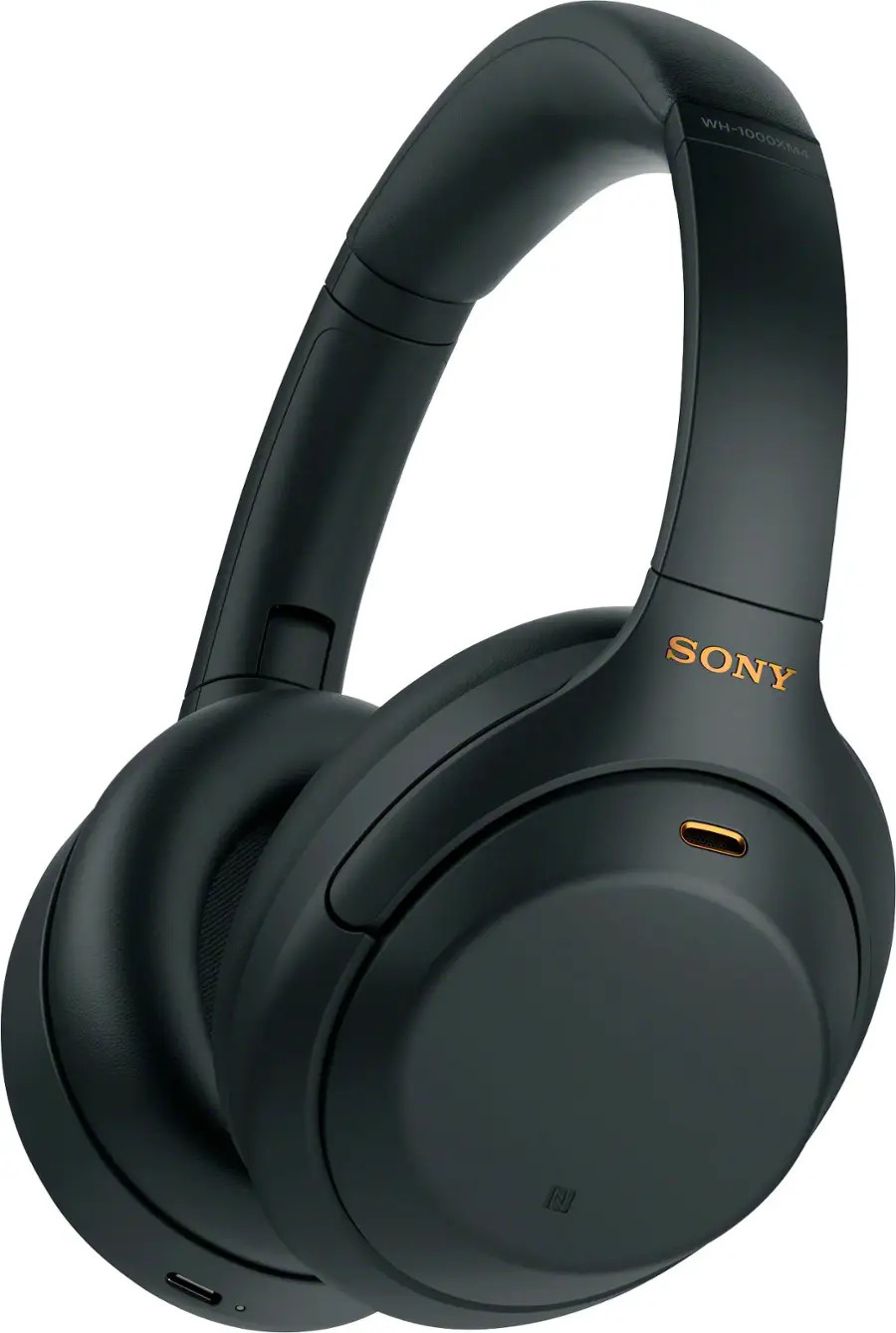 Sony - WH-1000XM4 Wireless Noise-Cancelling Over-the-Ear Headphones - Black | Best Buy U.S.