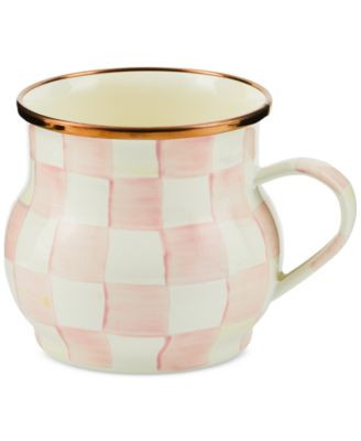 Mackenzie-Childs Rosy Check Mug - Macy's | Macy's