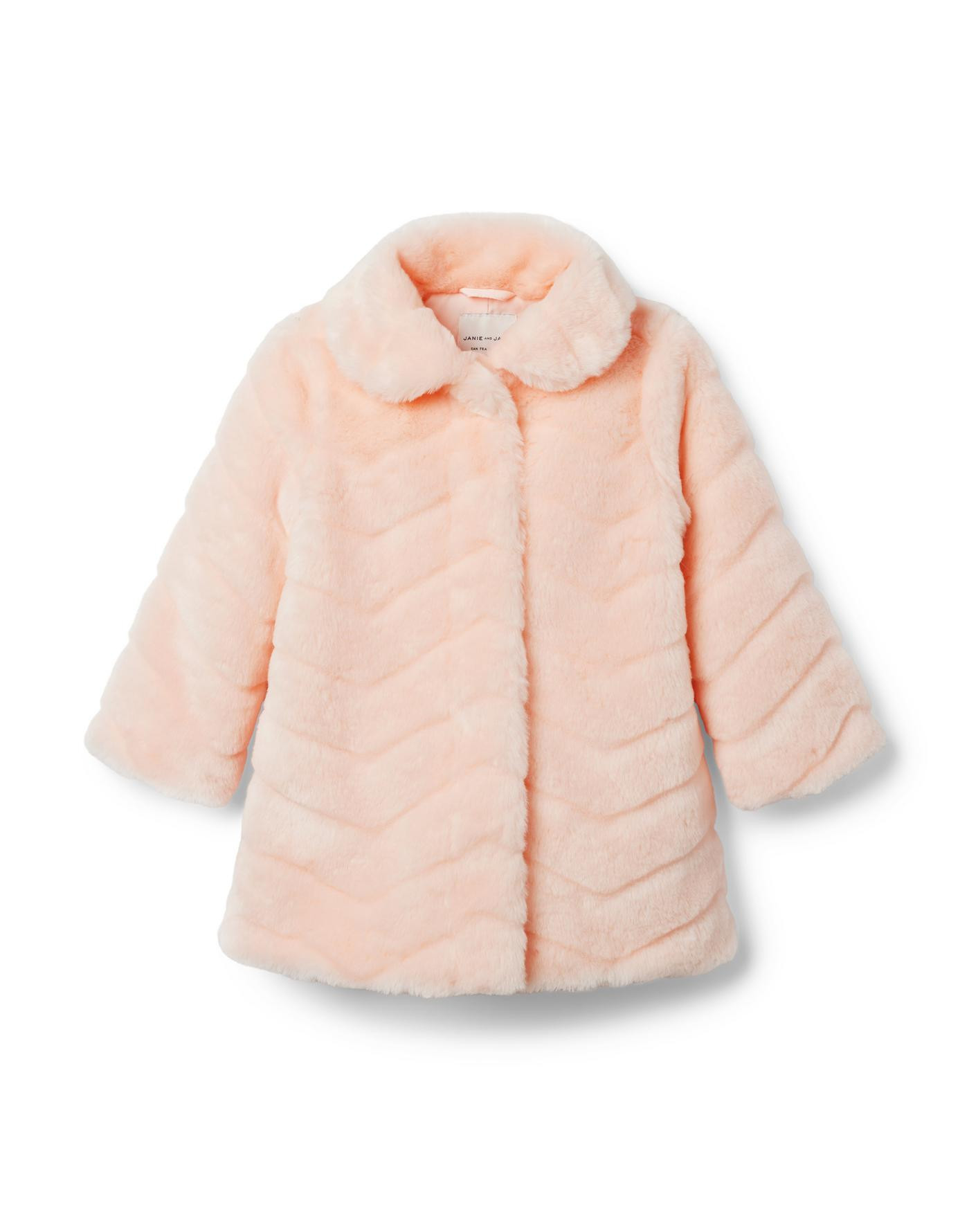 The Luxe Faux Fur Coat | Janie and Jack