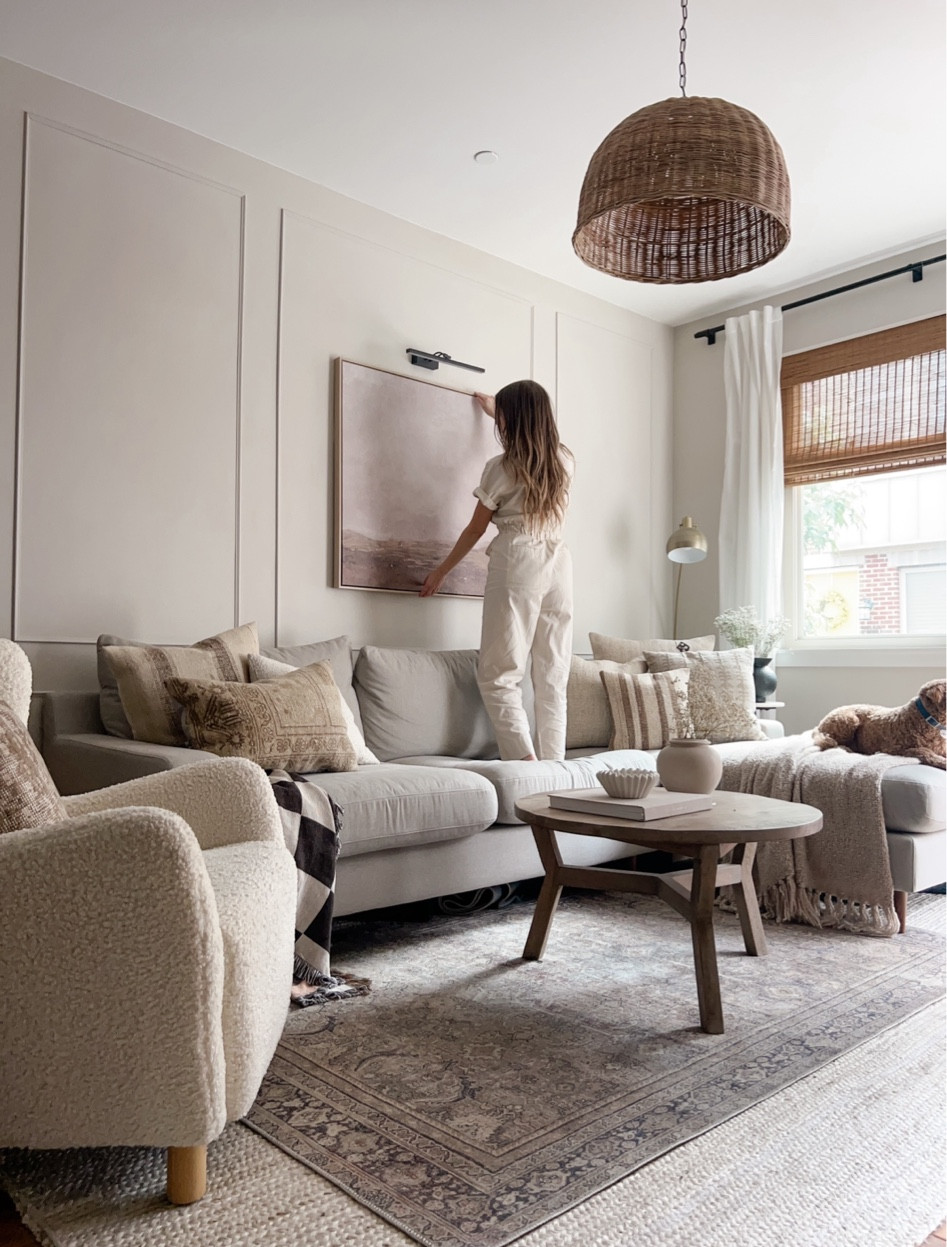 This beautiful 36x36 framed art piece is still on sale for just $42.50! Home decor, sale alert, living room decor 

#LTKunder50 #LTKsalealert #LTKhome