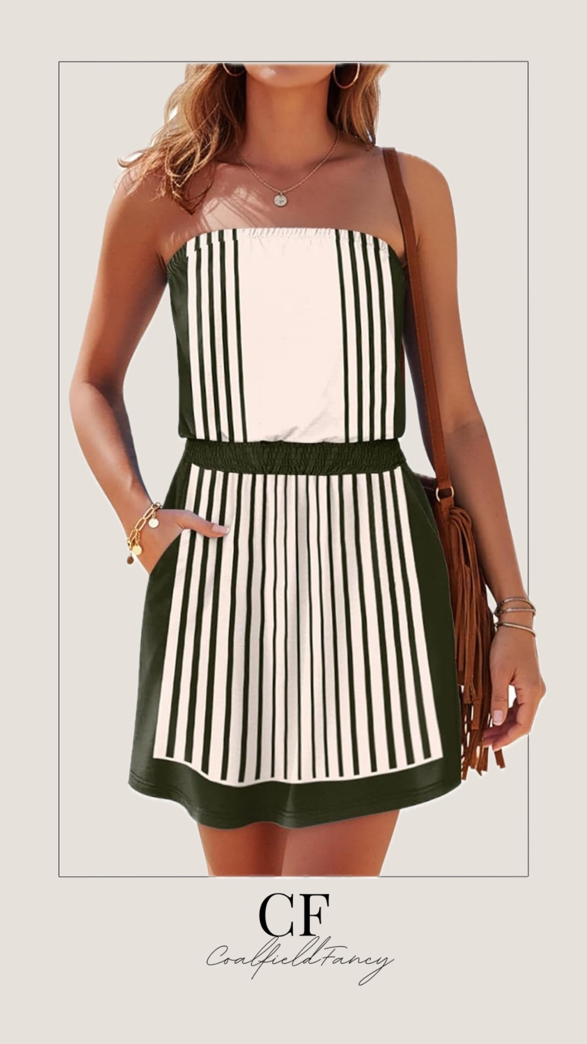 Black & white dress
Spring outfit
