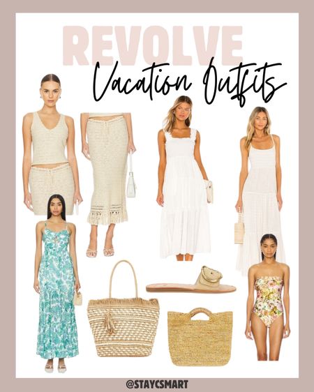 Vacation outfit ideas from revolve, summer fashion finds, summer style, outfit ideas for the beach 

#LTKSeasonal #LTKStyleTip #LTKSwim