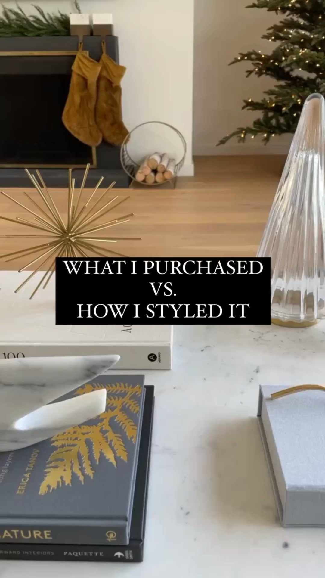 What I purchased vs how I styled it. 💫
I’m obsessed with everything and lucky for you it’s all on sale now!!! 

Shop the CYBER Week sale now!

#christmas #holidaydecor #sale #cb2 #sale #garland #wreath #pillow #mycb2 #Christmas #ornaments #xmas #holiday #tistgeseason #cybermonday #blackfriday #sale #decrativebowl #stockingholder #christmastree #manteldecor #mycb2 #cratestyle @cb2 @crateandbarrel

#LTKSaleAlert #LTKHoliday #LTKCyberWeek