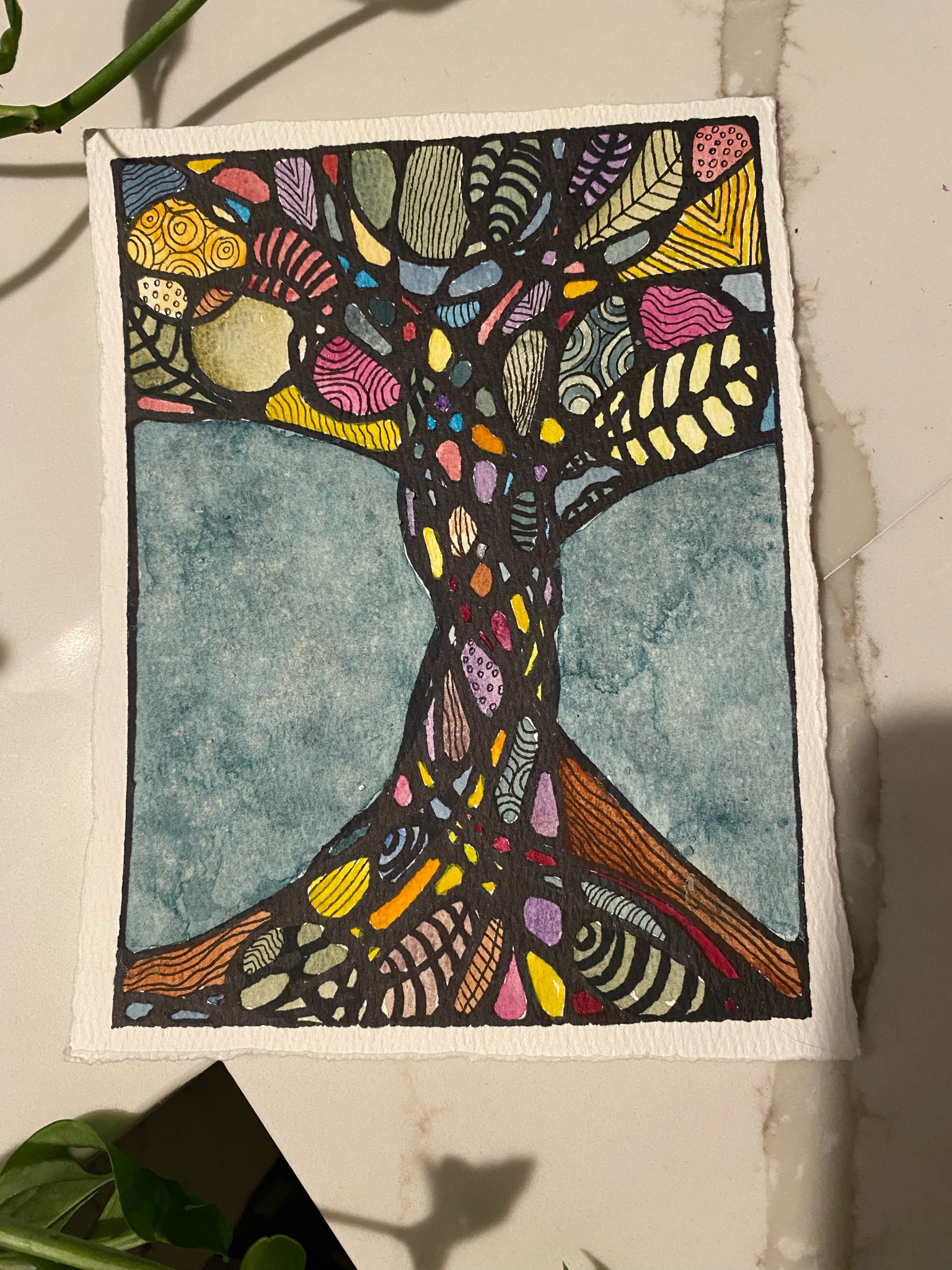 I painted this live with an audience on TikTok it is a neurographic art therapy exercise that creates a tree. Following my youtube tutorial all the supplies you need for this 1-2hr exercise are listed here for watercolor painting and therapeutic art exercises for mindfulness and wellnesss

#LTKHome
