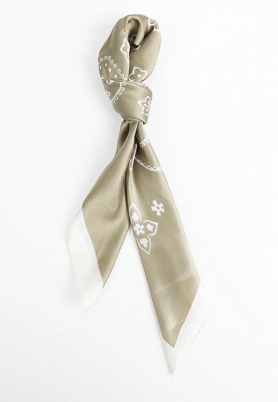 Olive Paisley Hair Scarf | Maurices