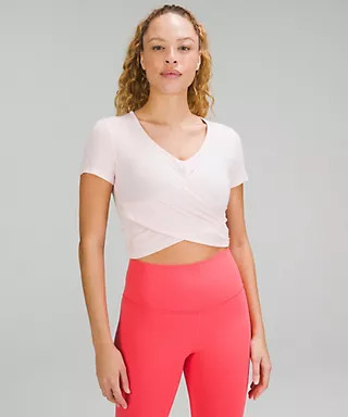 Modal-Blend Yoga Short Sleeve Shirt | Women's Short Sleeve Shirts & Tee's | lululemon | Lululemon (US)