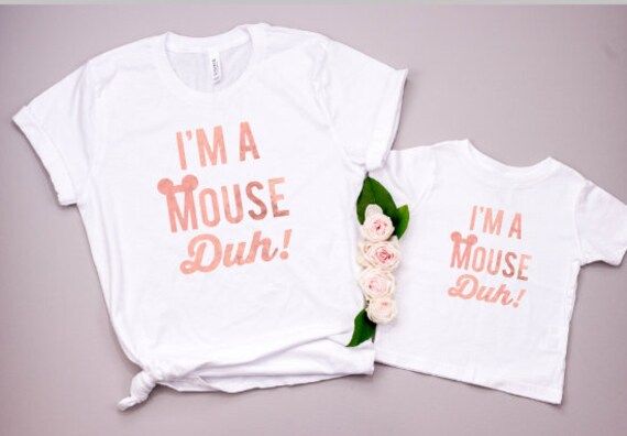 Disney shirts/ I'm a mouse duh - Disney Family shirts -Disney shirt -Minnie - Disney matching - Disn | Etsy (US)