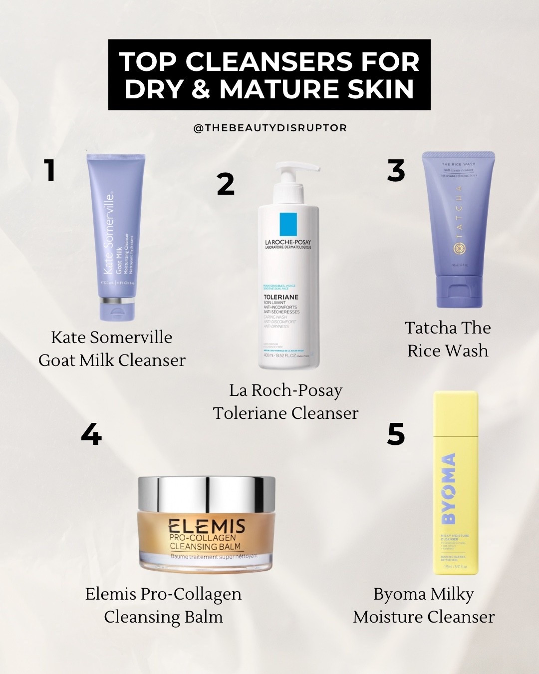 Your cleanser sets the tone for your entire skincare routine… make it hydrating.🧴💧

Having the right face cleanser can be game changing. Here are 5 top rated cleansers for dry and mature skin types that will transform your skin.

Tap the link to shop now 🛒


#Skincare #Cleansers #HydratingCleansers #CreamCleansers

#LTKBeauty #LTKOver40 #LTKSaleAlert