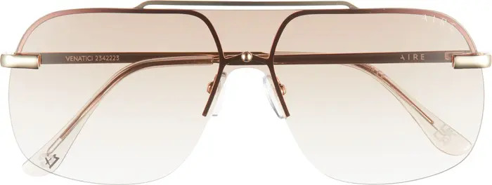 Venatici 137mm Aviator Sunglasses | Nordstrom
