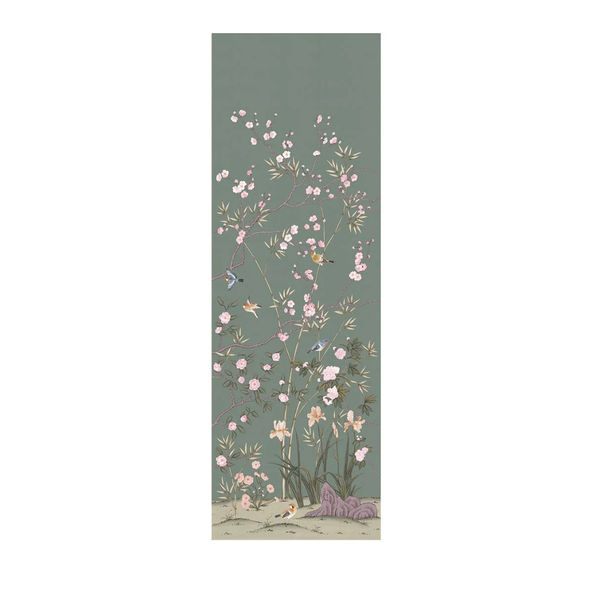 Avondale in Celadon Mural | Caitlin Wilson Design