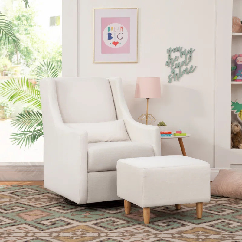 Toco Swivel Glider with Ottoman | Wayfair North America
