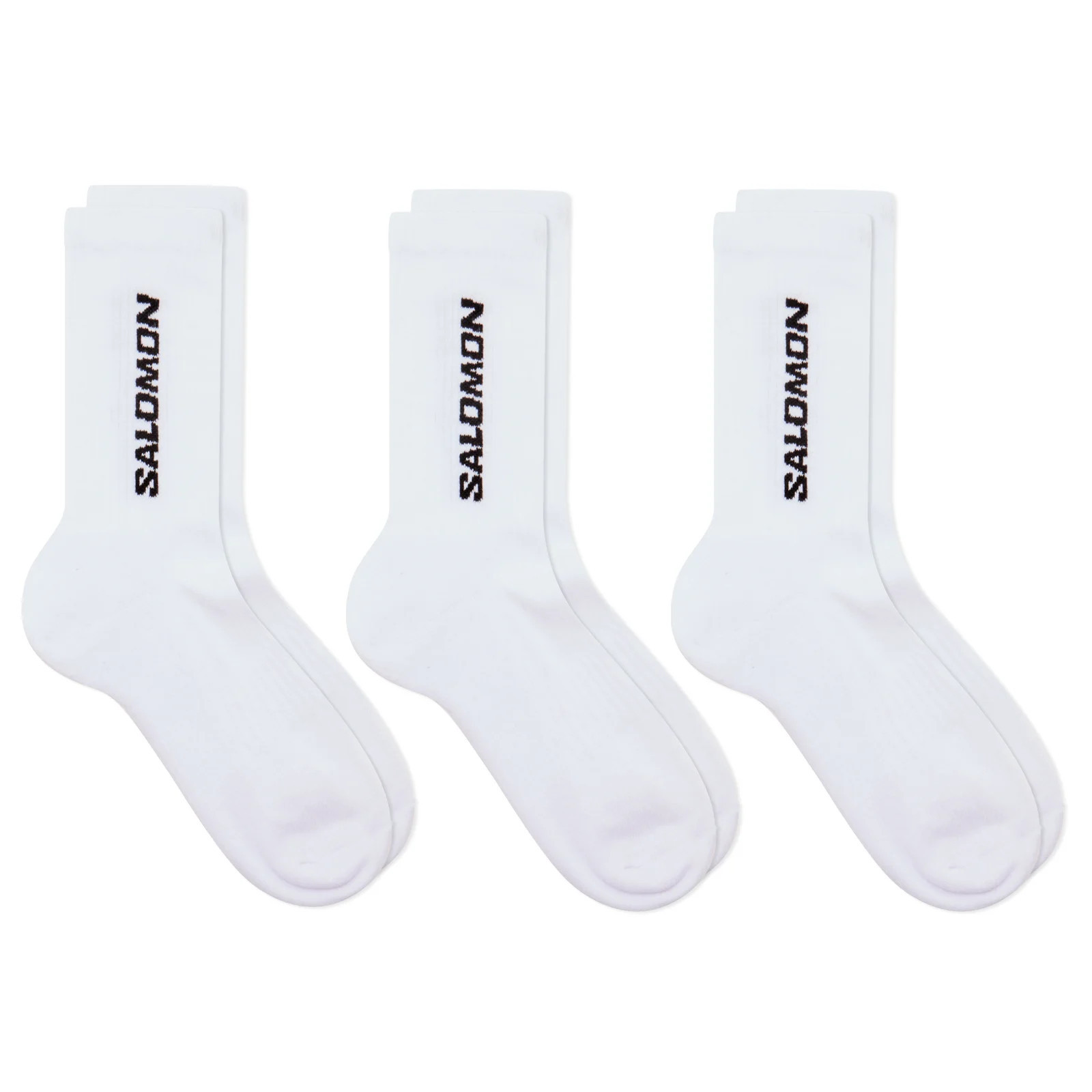 Salomon EVERYDAY CREW SOCK 3-PACK White | END. Clothing