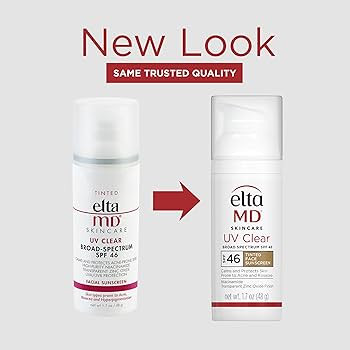 EltaMD UV Clear Tinted Face Sunscreen, SPF 46 Oil Free Sunscreen with Zinc Oxide, Protects and Ca... | Amazon (US)