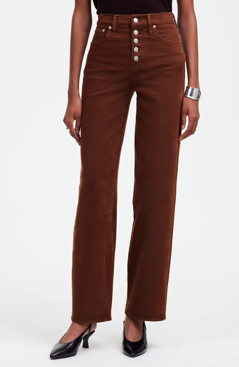 The Perfect Vintage Wide Leg Jeans: Button Front Edition | Nordstrom