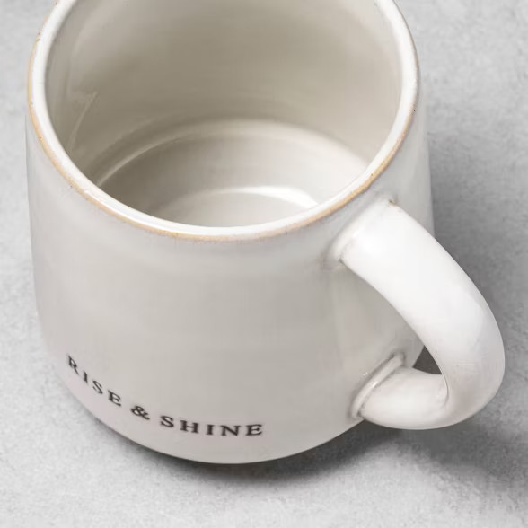 'Rise & Shine' Stoneware Mug - Hearth & Hand™ with Magnolia | Target