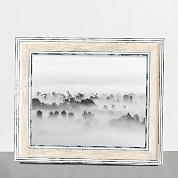 5x7 Picture Frame Distressed Cream - Mount Desktop Display, Frames by EcoHome | Amazon (US)