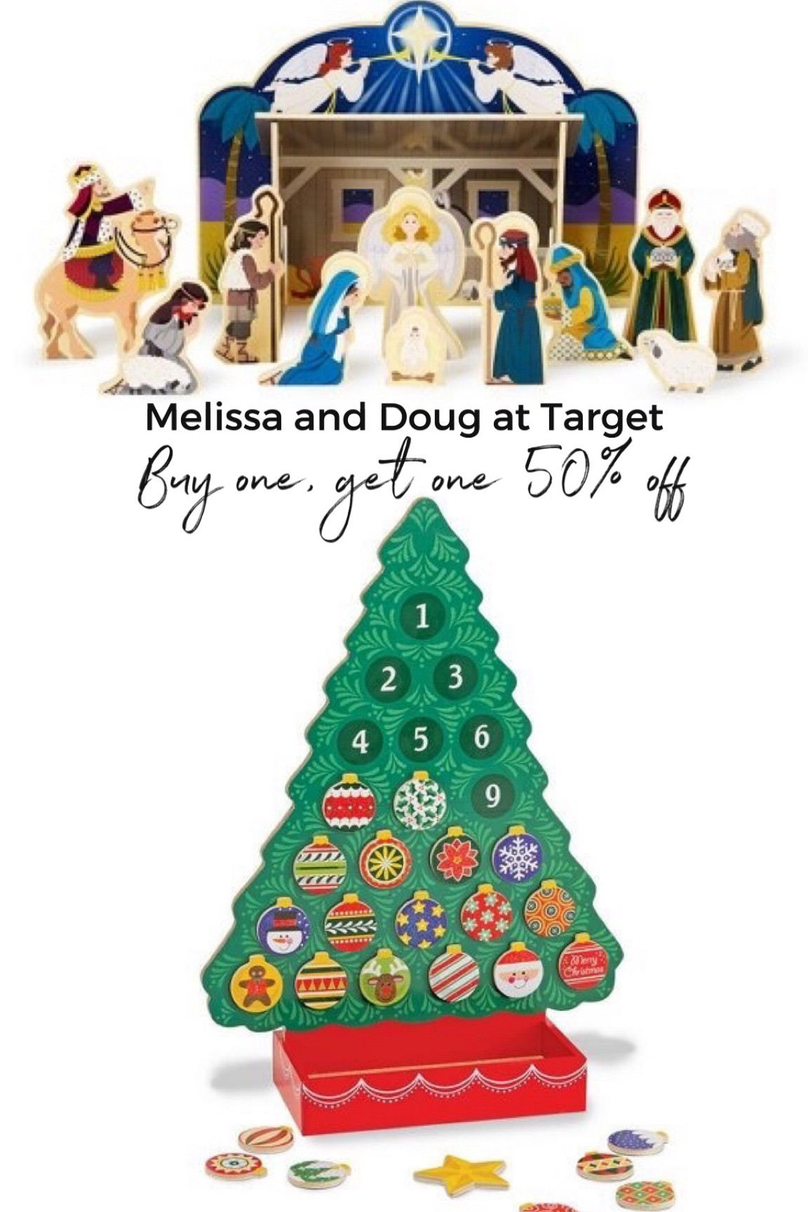 Buy 1 get 1 50% off Melissa and Doug 

#LTKsalealert #LTKkids #LTKunder50