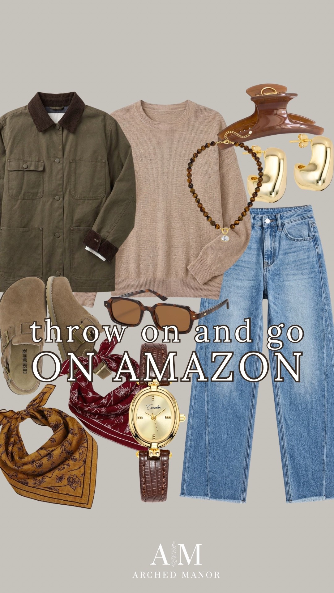 Throw on and go outfits are the best!! This jacket is so cute for fall 🍂🤎

#LTKgrwm #LTKootd #LTKmomlife