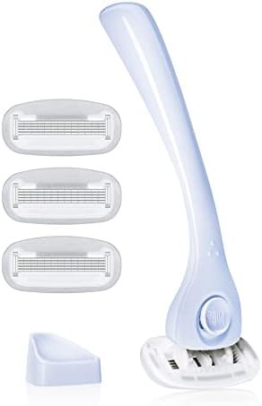 Billie Razors for Women Shave Kit – Women’s Razor + 4 x 5-Blade Razor Refills + Magnetic Hold... | Amazon (US)