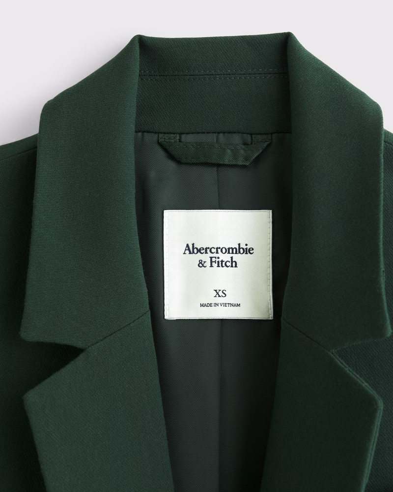 Women's Classic Suiting Blazer | Women's Coats & Jackets | Abercrombie.com | Abercrombie & Fitch (US)