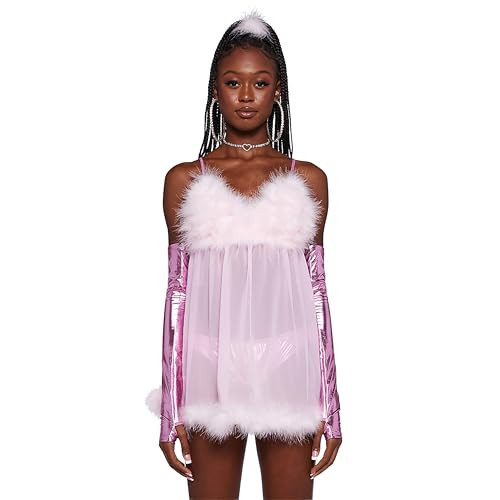 Dolls Kill Austin The Spy Inspired Costume - Sheer Shagged Fembot Outfit by Trickz N' Treatz - Small | Amazon (US)