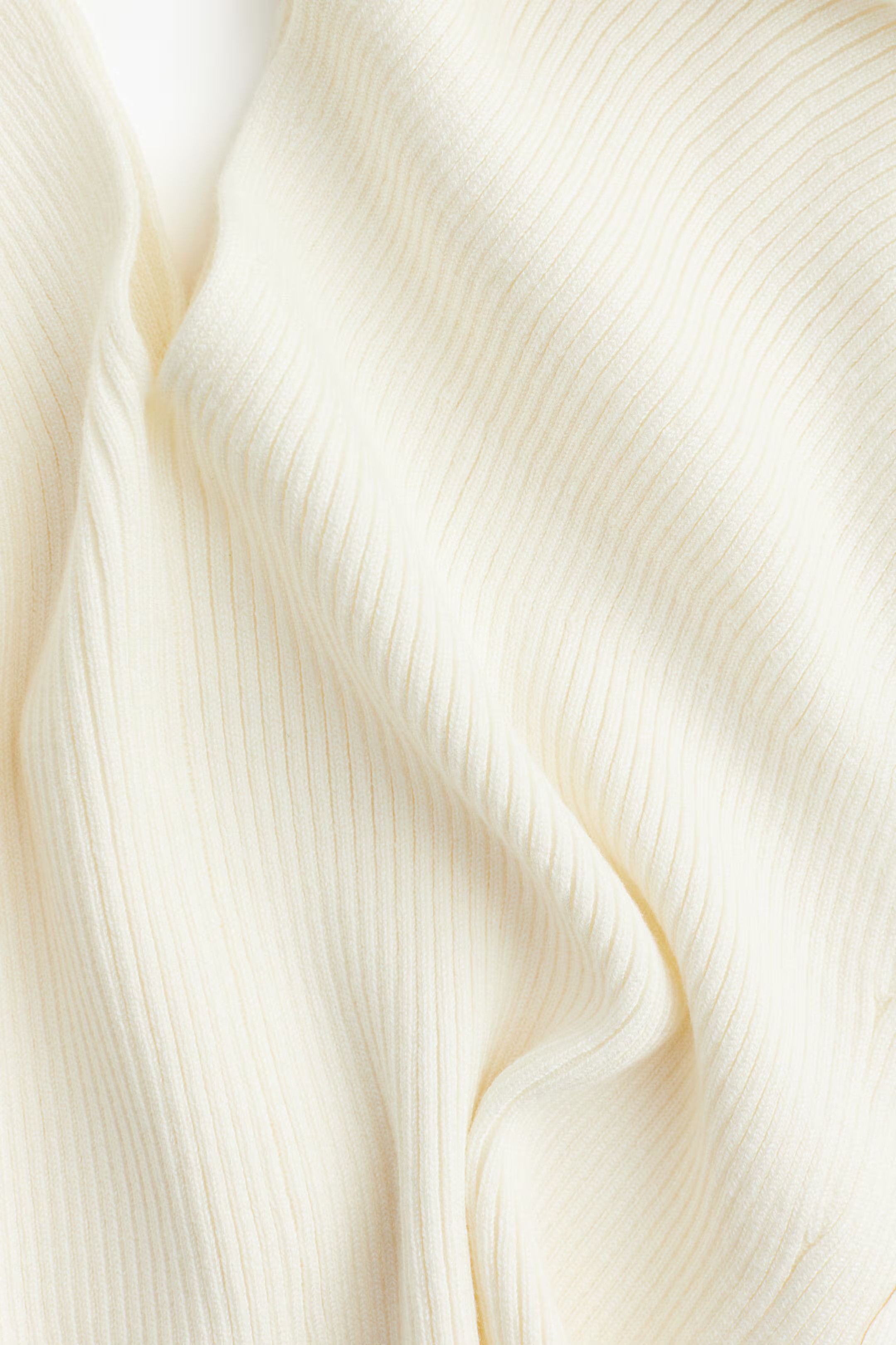 Rib-Knit V-neck Top - Dark red - Ladies | H&M US | H&M (US + CA)