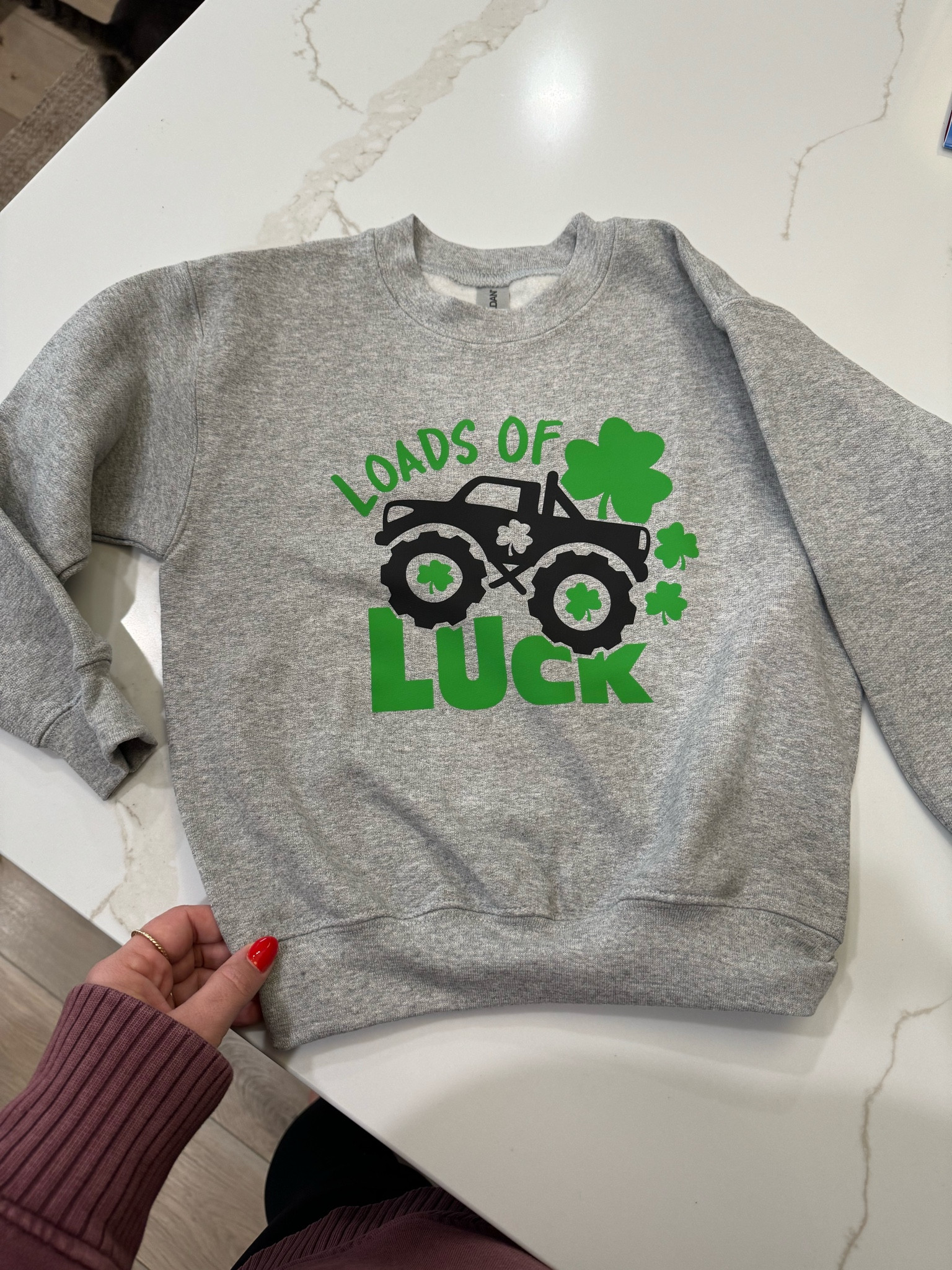 Fun and festive toddler/kids St. Patrick’s day sweatshirt! 


Irish
Shamrock 
Toddler outfit
Boy mom



#LTKbaby #LTKfamily #LTKkids