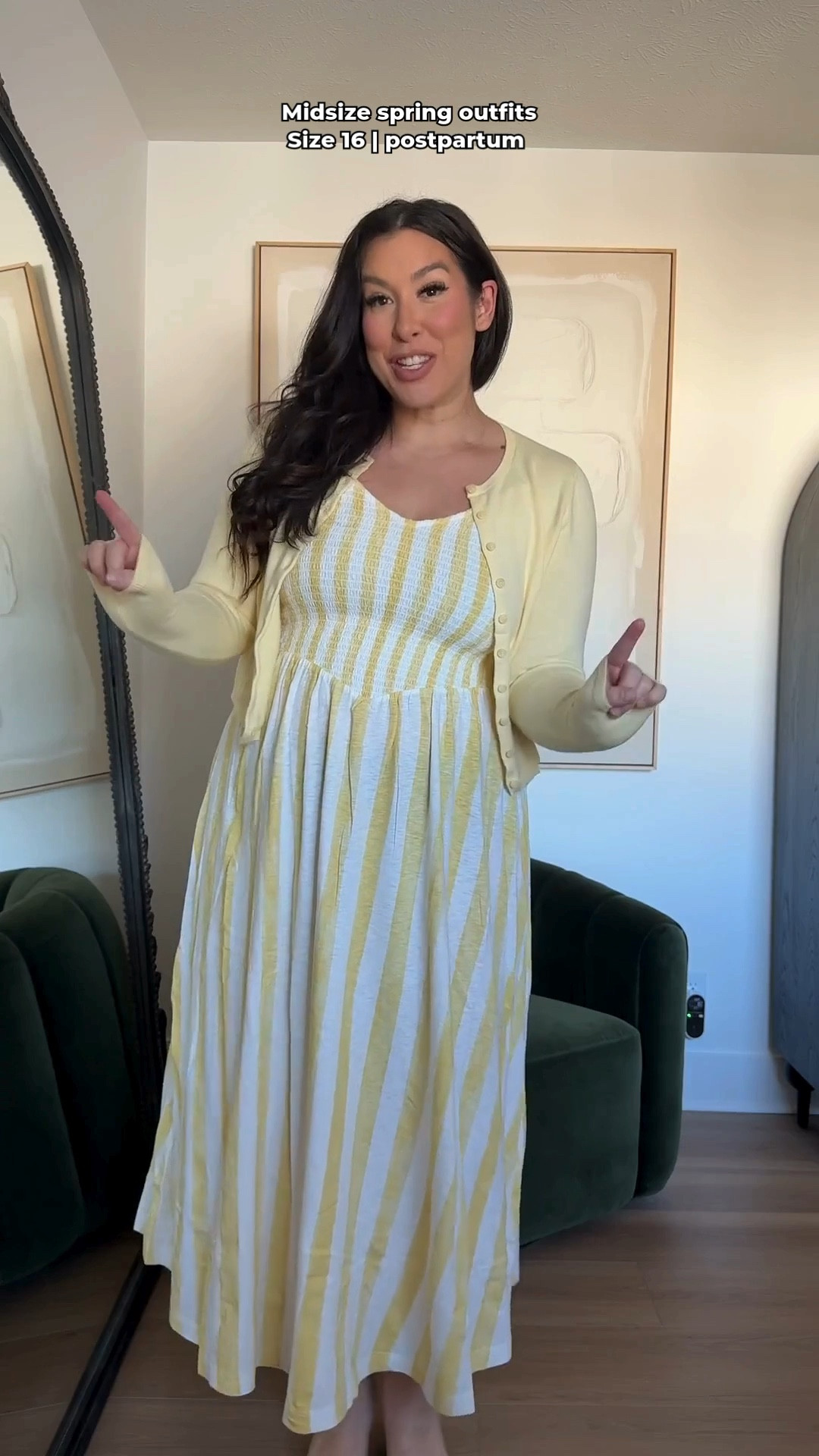 Size 16 size xl Midsize spring outfits from @American Eagle Outfitters! This gorgeous yellow striped dress makes me so happy!
-
-
-
Midsize style, spring style, spring fashion, comfy outfit inspo, casual outfits, size 16


#LTKSeasonal #LTKootd #LTKMidsize