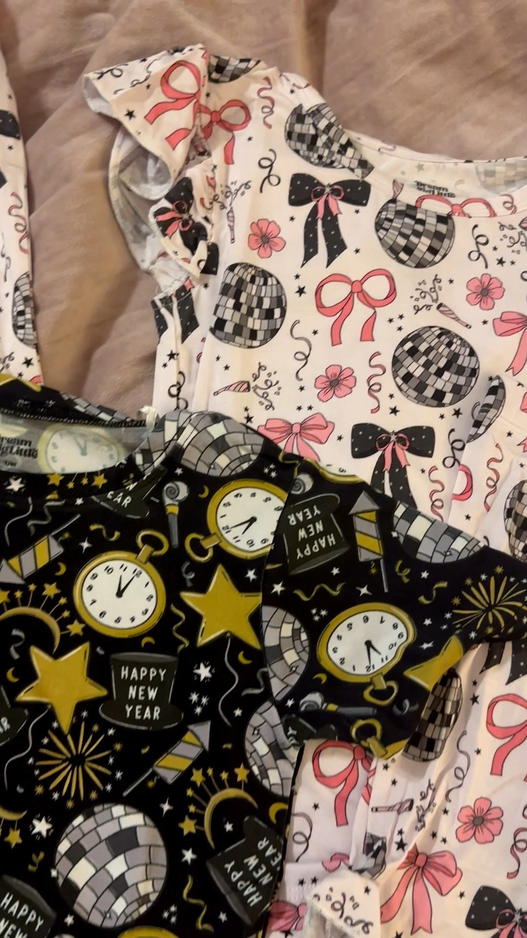 NYE pjs for the kiddos! 🪩🎆🎀  on sale! Plus 30% off sitewide with code TAKE30

#LTKBaby #LTKKids #LTKHoliday