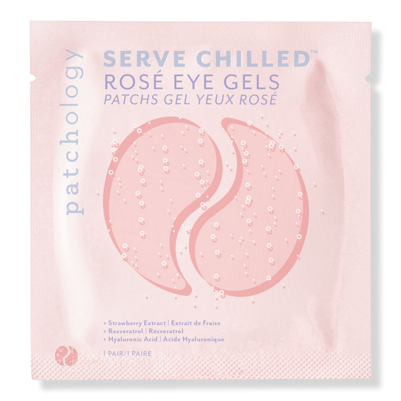 Patchology Serve Chilled Rosé Hydrating Eye Gels | Ulta Beauty | Ulta