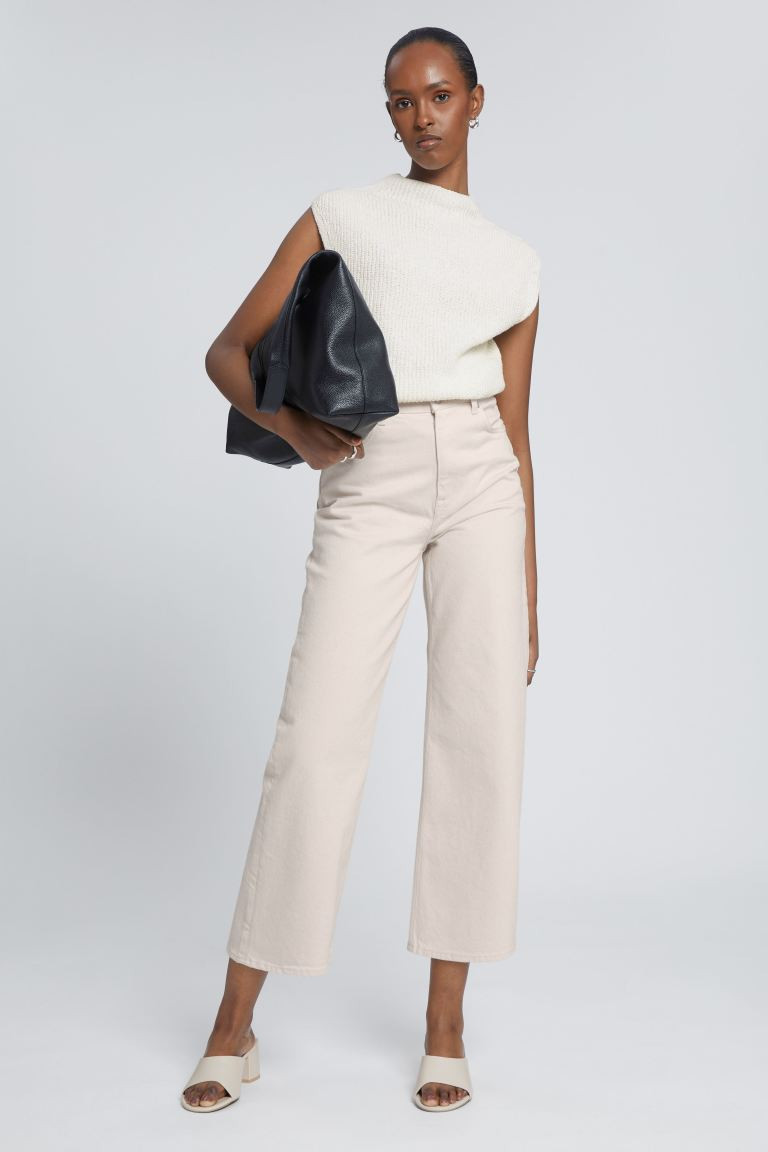 Treasure Cut Cropped Jeans | H&M (UK, MY, IN, SG, PH, TW, HK)