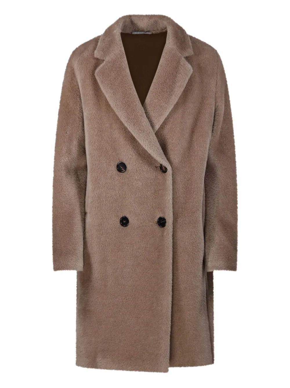 'S Max Mara double-breasted coat - Brown | Farfetch Global