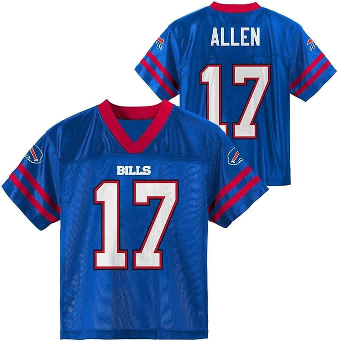 Outerstuff Josh Allen Buffalo Bills #17 Blue Toddler Home Player Jersey | Amazon (US)