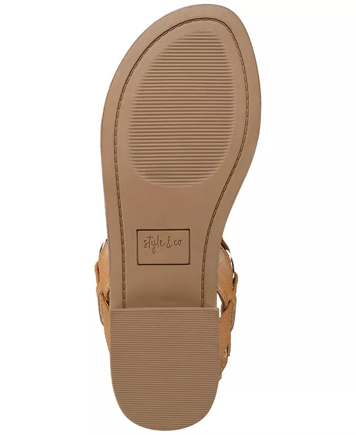 Blairee Thong Slingback Sandals, Created for Macy's | Macys (US)