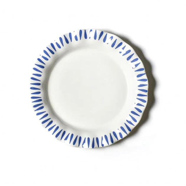 Sorrento Ruffle Dinner Plates - Set of 2 | Cailini Coastal