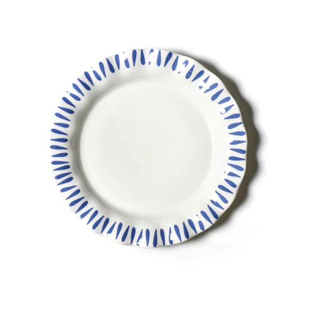 Sorrento Ruffle Dinner Plates | Cailini Coastal