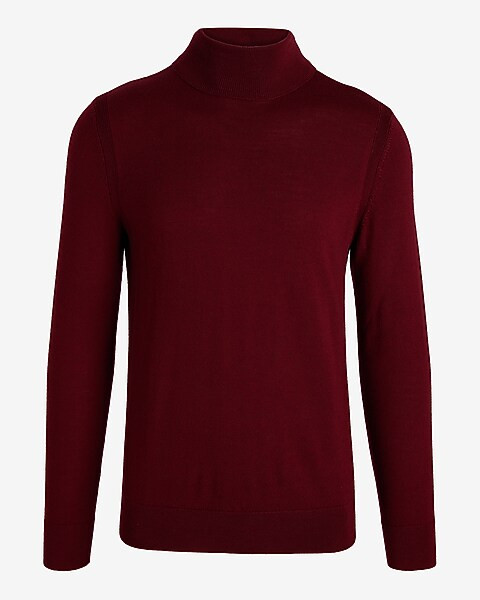 Turtleneck Merino Wool Sweater | Express