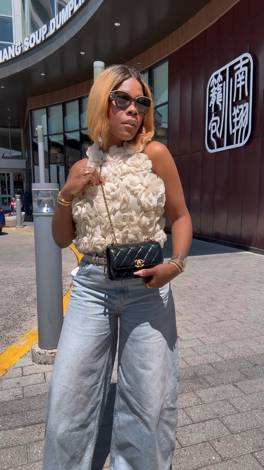 The girls said they want jeans and a cute top outfit and that’s what I’m serving  :) loving these jeans and this top ! It’s giving a chic elevated casual look and I’m obsessed 🤩

#LTKSeasonal #LTKMidsize #LTKootd